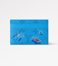 LV Monogram Double Card Holder Pool Blue