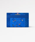 LV Monogram Double Card Holder Basketball Blue